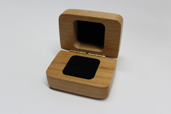 Laser Engraved Wood Ring Box